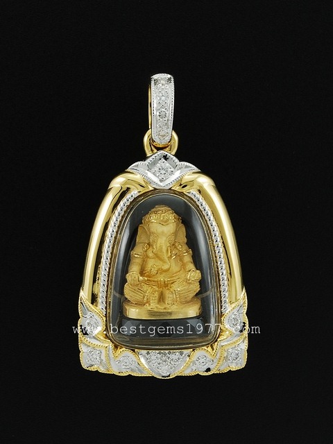 M354-808/N พระพิฆเนศ รุ่นมหาปรารถนา ฐานนิล