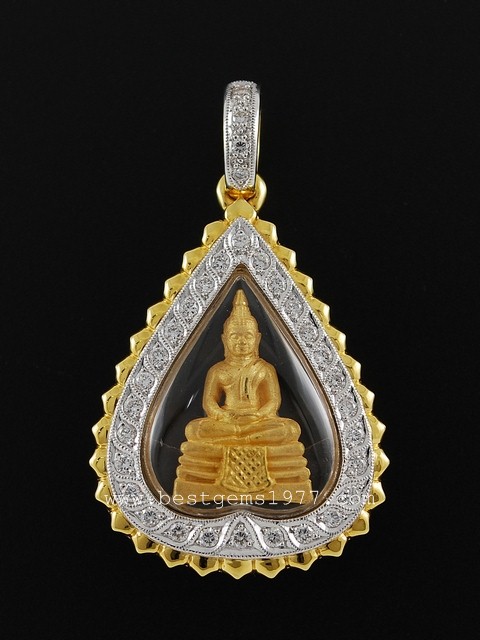 BD0830 หลวงพ่อโสธร เนื้อทองคำ