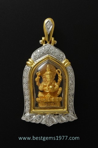 M489-1036/N พระพิฆเนศทองคำ