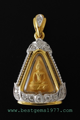 M569-2255 พระนางพญาเนื้อทองคำ