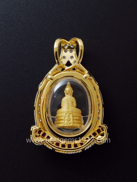 M582-982/R หลวงพ่อโสธร รุ่นดวงชะตาคู่ชีวิต 2547องค์ทองคำ 2