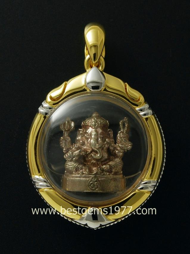 0150627D/S ตัวอย่างกรอบพระรูปหล่อลอยองค์ (พระพิฆเนศ)