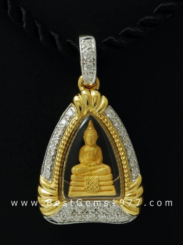 M638-1063/T หลวงพ่อโสธร ดวงชะตาคู่ชีวิต 2547 พร้อมกรอบ