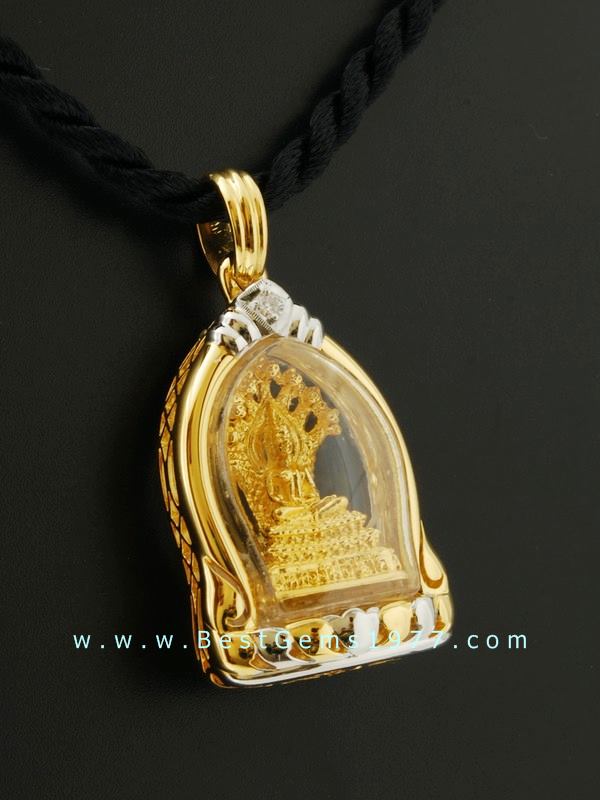 0171029D งานกรอบสั่งทำ บรรจุพระนาคปรกหลวงพ่อนาค 1