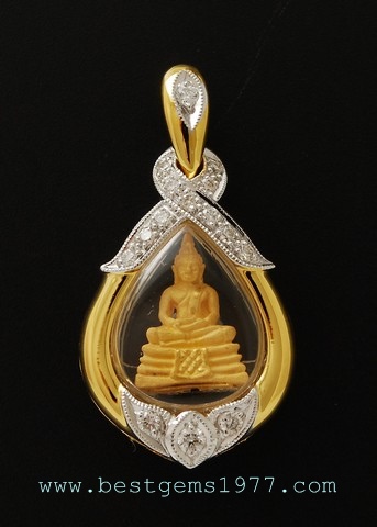 M535-2419/T หลวงพ่อโสธรเนื้อทองคำ