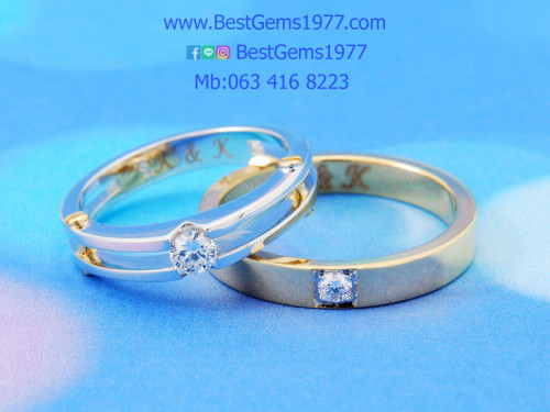0220912 RA281 แหวนคู่แต่งงานสั่งทำ 4