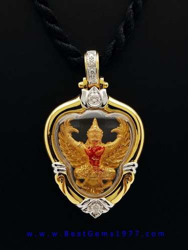 M800-2746/T ครุฑทองคำ 99.9 รุ่นมหาเศรษฐี อธิษฐานจิตโดยหลวงพ่อวราห์วัดโพธิ์ทอง