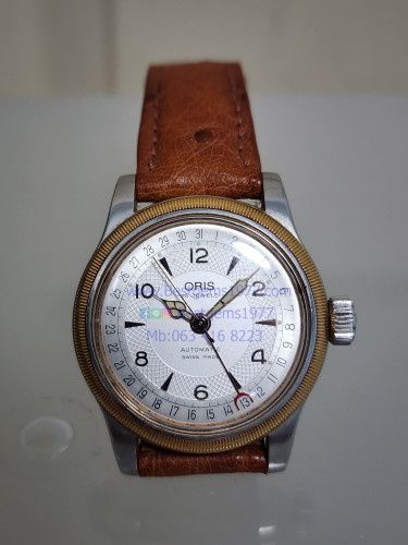 Oris Big Crown Pointer Date 654-7551-4361  ขนาด 36 มม. (สินค้ามือสอง)