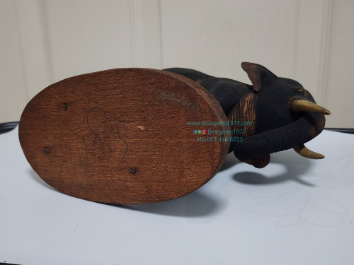 ช้างไม้แกะสลัก (ใหญ่) 8