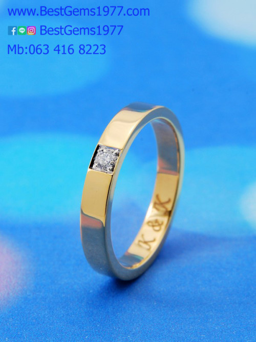 0220912 RA281 แหวนคู่แต่งงานสั่งทำ 3