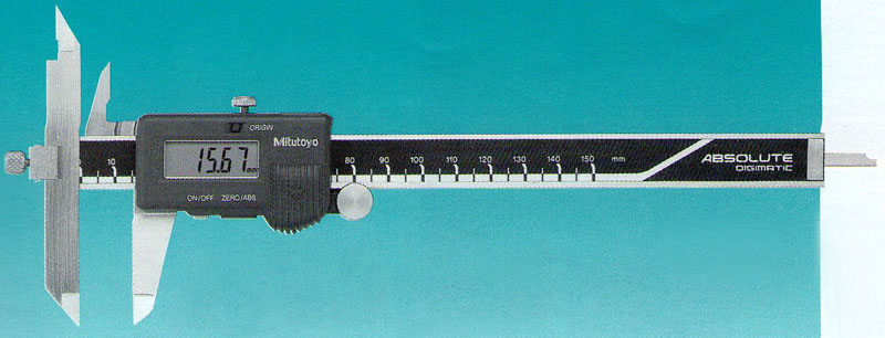 Mitutoyo Offset ABS Digimatic Calipers (Inch/Metric)