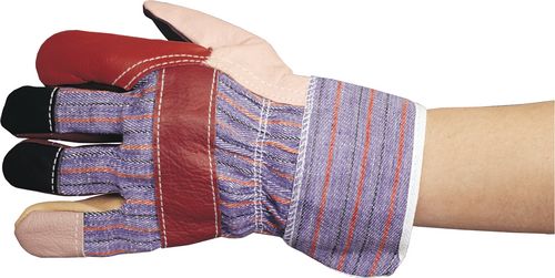 ถุงมือผ้าบริเวณฝ่ามือเป็นชิ้นเดียวนุ่ม