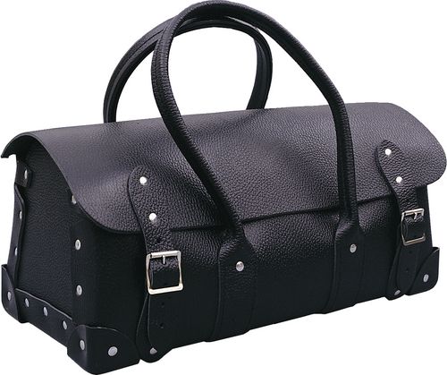 กระเป๋าเครื่องมือช่างหนังสีดำแบบหิ้ว 0620K
