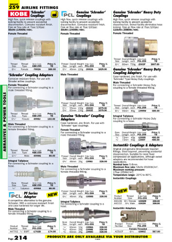 แค็ตตาล็อกเครื่องมือช่าง Group 259 หน้า 214