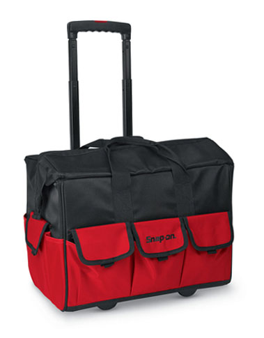 กระเป๋าเครื่องมือช่างดำแดงแบบล้อลาก Snap-on 007482