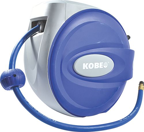 Retractable Rubber Air and Water Hose Reel KOBE