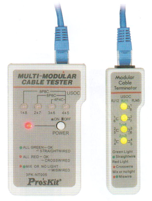 Multi-Modular Cable Tester 007746