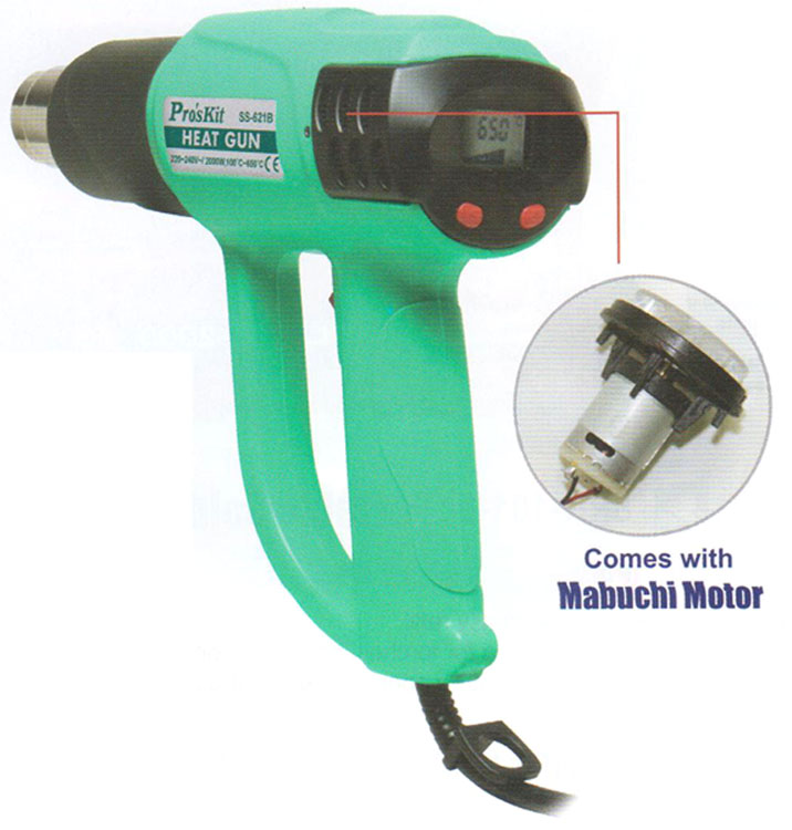 Heat Gun with LCD Display 008143
