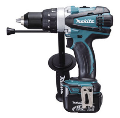 สว่านกระแทกไร้สาย MAKITA DHP448RFE