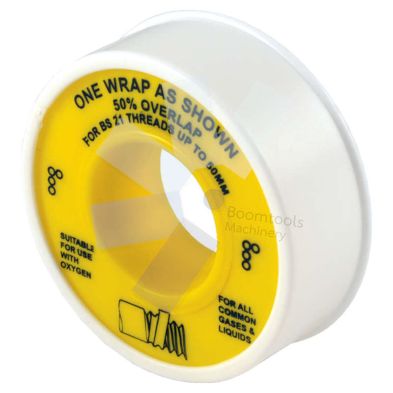 Kennedy.PTFE Tape for Gas, 12mmx5m - Pack of 10