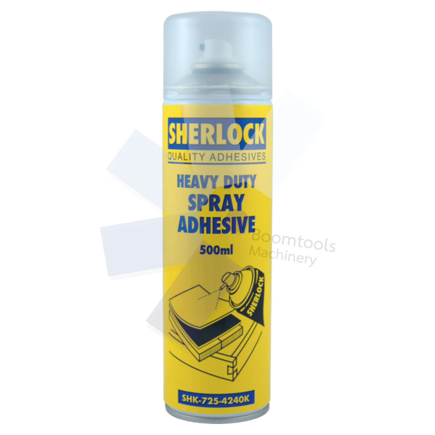 Sherlock Adhesives.Heavy Duty Spray Adhesive 500ml