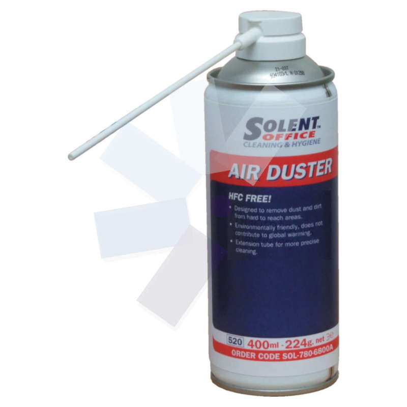 Solent Office.Air Duster HFC Free 400ml
