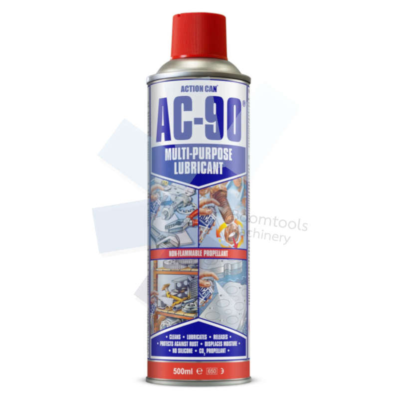 Action Can.AC-90 Multi-Purpose Lubricant, CO2 Propellant Aerosol - 500ml