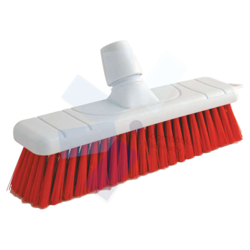 Cotswold.12Inch Stiff Polypropylene Sweep Broom Head Red
