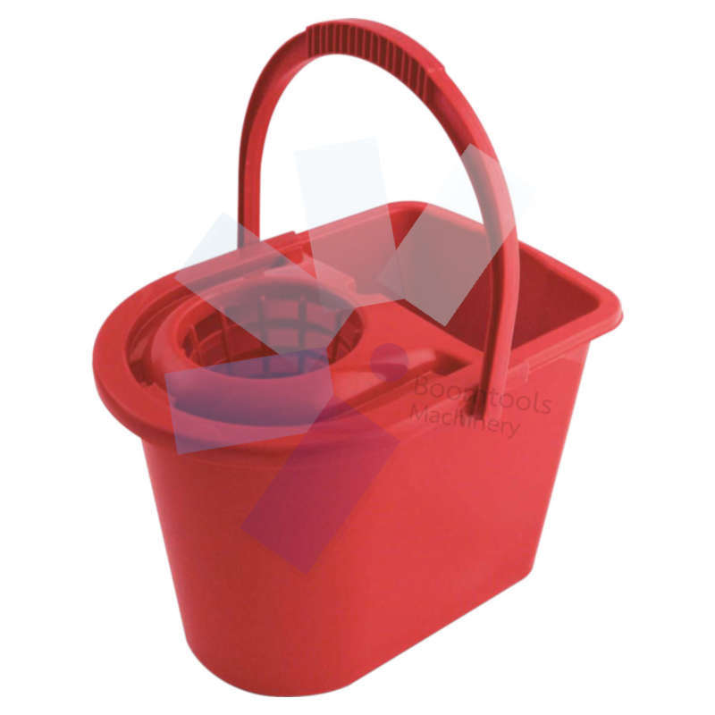 Cotswold.15ltr Plastic Mop Bucket Red