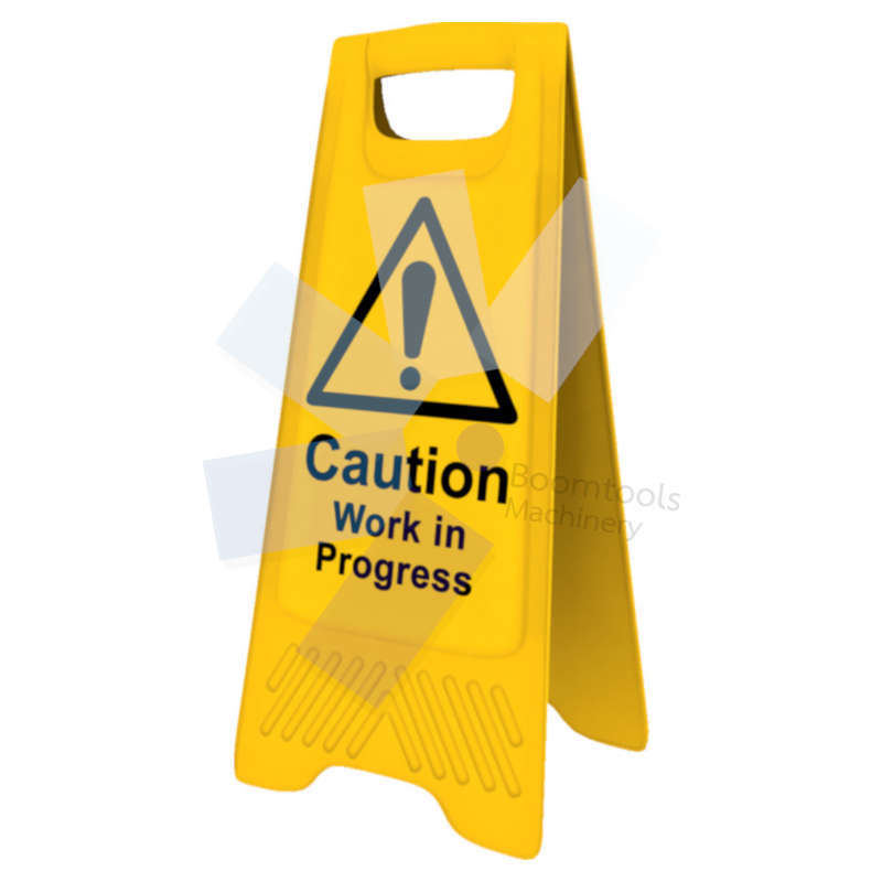 Sitesafe.Work in Progress A-Frame Caution Sign - 300 x 620mm