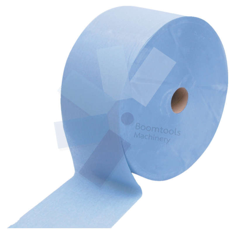 Solent Cleaning.Blue 1-Ply Maxi Roll (Pack Of 1)