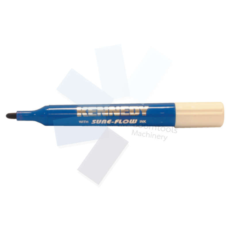 Kennedy.BLUE PERMANENT MARKER PENS - Pack of 10