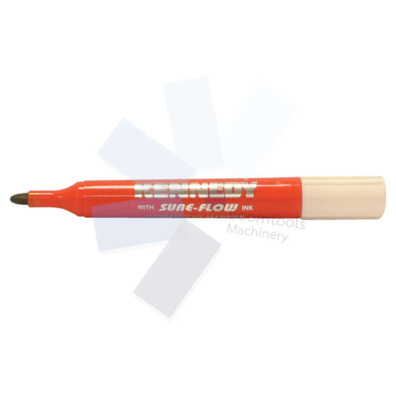 Kennedy.RED PERMANENT MARKER PENS - Pack of 10