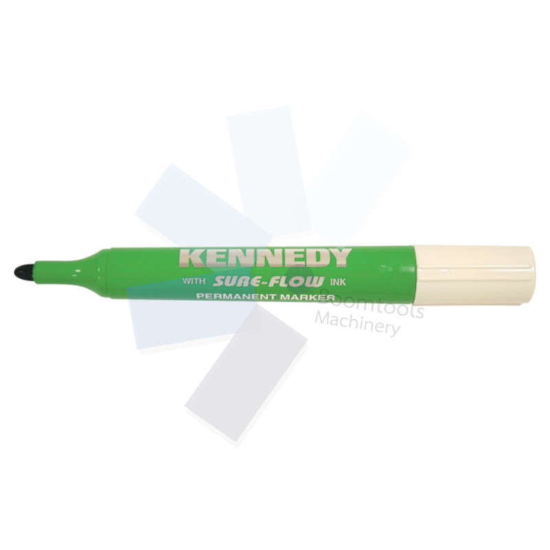 Kennedy.GREEN PERMANENT MARKER PENS - Pack of 10