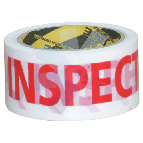 Avon Printed 'QC Inspected' Tape - 50mm x 66m AVN9816270K