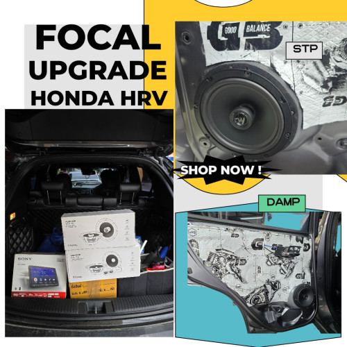 Honda HR-V ของคุณอยู่ใช่ไหม ได้เวลาสัมผัส มิติใหม่ของเสียงคมชัดและทรงพลัง ด้วยชุดลำโพง Focal แบรนด์ส