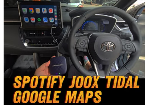 toyota cross เพิ่มฟังก์ชั่นให้กับ Monitor Player ได้ เพียงแค่เติมกล่อง Android Box ก็พร้อมเล่นแอพได้