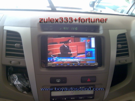 fortunerลงตัวกับzulex333เชื่อมต่อเพลงผ่านมือถือดูทีวีชัดเจนสนใจติดต่อคุณบอย081-6434998
