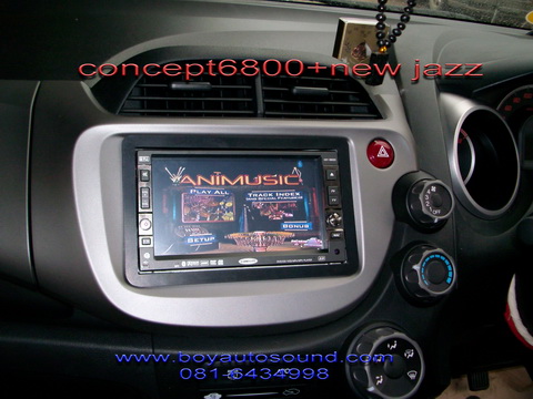 new jazz+CONCEPT 6800ลงตัวกับเทคโนโลยีbluetooth/sd card/ usbครบครัน