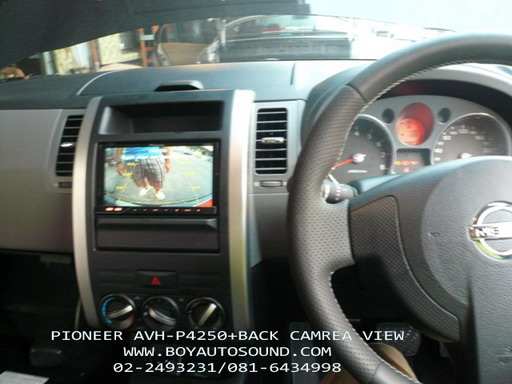 PIONEER AVH-P4250 หรูหรา มีสไตล์ ใน NISSAN X-TRAIL 1