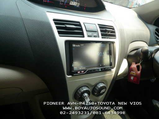 PIONEER AVH-P4250 หรูหรา ฟังก์ชั่นครบใน TOYOTA NEW VIOS 1