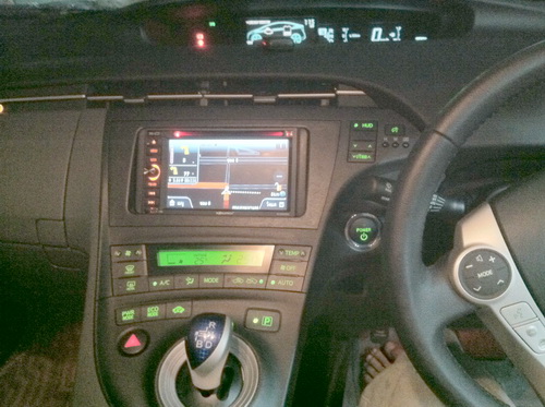 TOYOTA PRIUS ติดตั้ง DVD 2 DIN MULTI-FUNCTION งานเนี้ยบแบบไม่โม้ 1