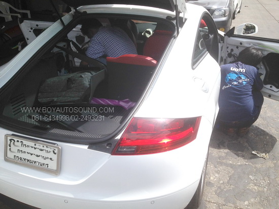 AUDI TT มาจัดเต็มสูบกับ KENWOOD DNX5310 มี GPS GARMIN built-in อยู่ในตัวเลย ใช้งานครบ คุณภาพระดับญุี 3