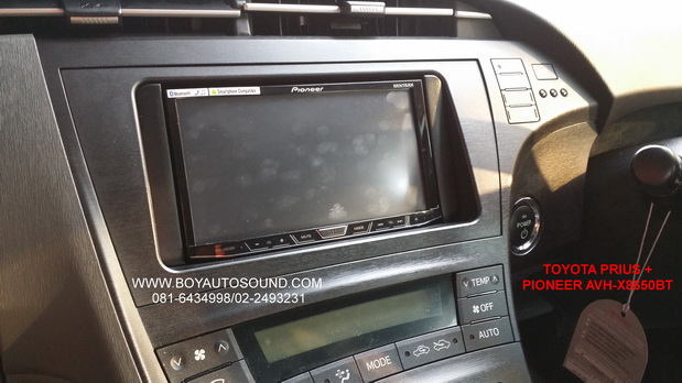 TOYOTA PRIUS หล่อเนี้ยบ กับ Pioneer avh-x8650bt รุ่นท็อปตระกูลล่าสุด ปี2014 เท่ห์สุดๆ 1
