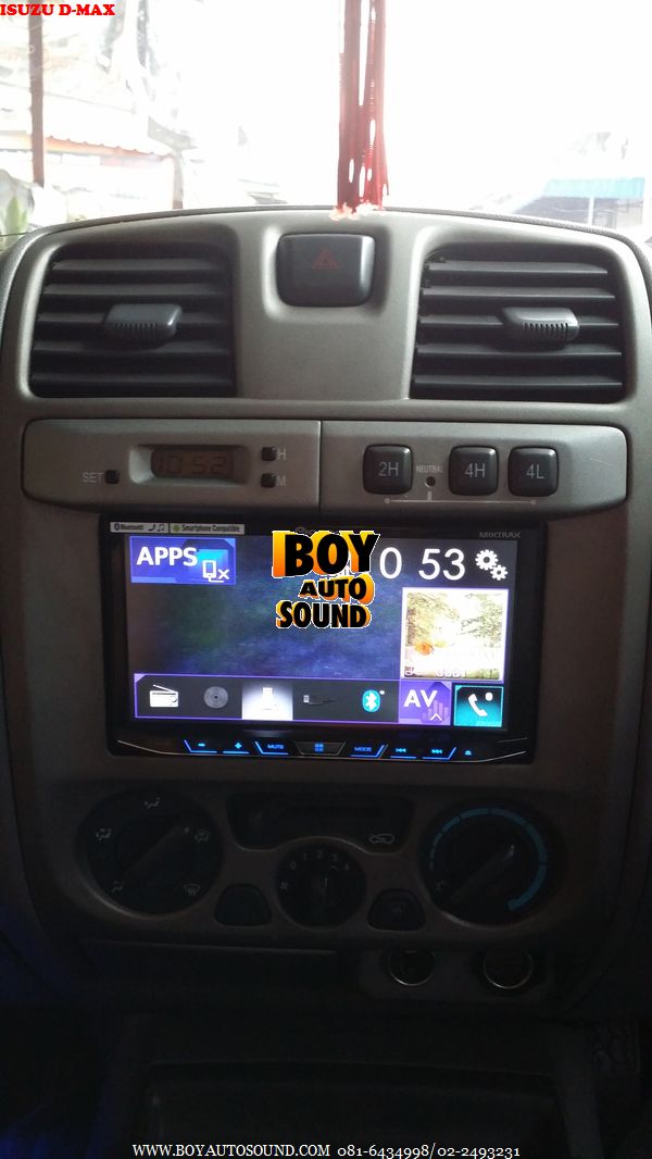 ISUZU D-MAX รถรุ่นเก่า แต่เอาใจคนขับ ติดตั้งเครื่องเสียงใหม่สุด Pioneer avh-x8650bt 3