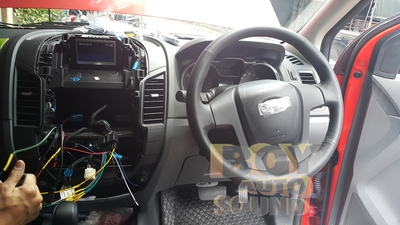 FORD NEW RANGER ติดตั้งเครื่องเสียง front KENWOOD DNR8015BT รุ่นใหม่ล่า หล่อเท่ห์กินกันไม่ลง 2