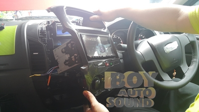 FORD NEW RANGER ติดตั้งเครื่องเสียง front KENWOOD DNR8015BT รุ่นใหม่ล่า หล่อเท่ห์กินกันไม่ลง 9