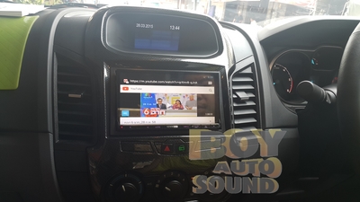 FORD NEW RANGER ติดตั้งเครื่องเสียง front KENWOOD DNR8015BT รุ่นใหม่ล่า หล่อเท่ห์กินกันไม่ลง 12