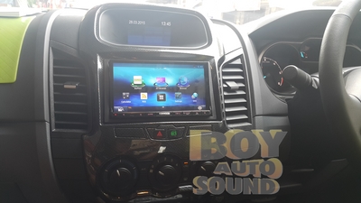FORD NEW RANGER ติดตั้งเครื่องเสียง front KENWOOD DNR8015BT รุ่นใหม่ล่า หล่อเท่ห์กินกันไม่ลง 13