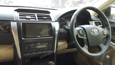 TOYOTA CAMRY minor change 2015 มาอวดโฉม จัดชุดใหญ่ลงกันครับ KENWOOD DNX9150BT ฟังก์ชั่นขั้นเทพ